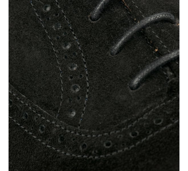 Chaussures à lacets garçon - PELLET - Noir
