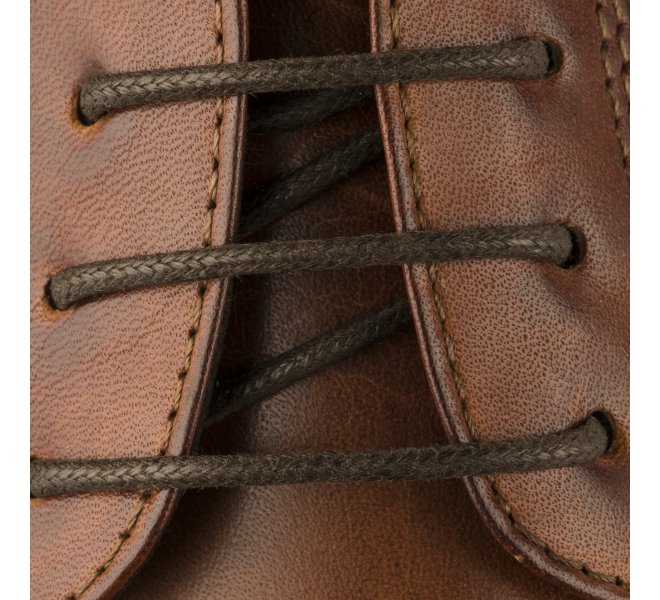 Chaussures à lacets garçon - FIRST COLLECTIVE - Marron