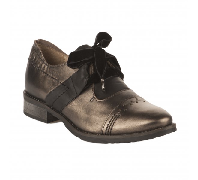 Chaussures à lacets fille - CASTA - Bronze