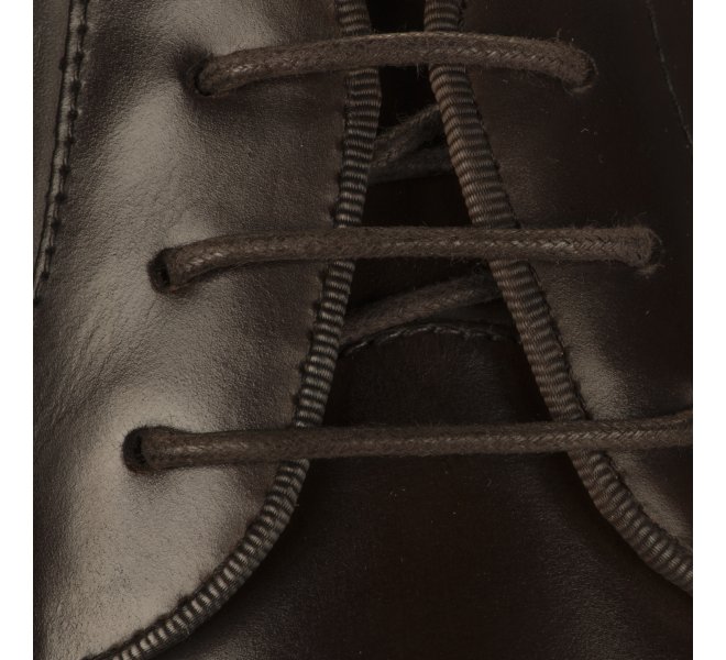 Chaussures à lacets garçon - STEPTRONIC - Marron fonce