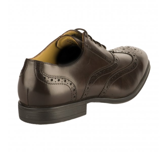 Chaussures à lacets garçon - STEPTRONIC - Marron fonce