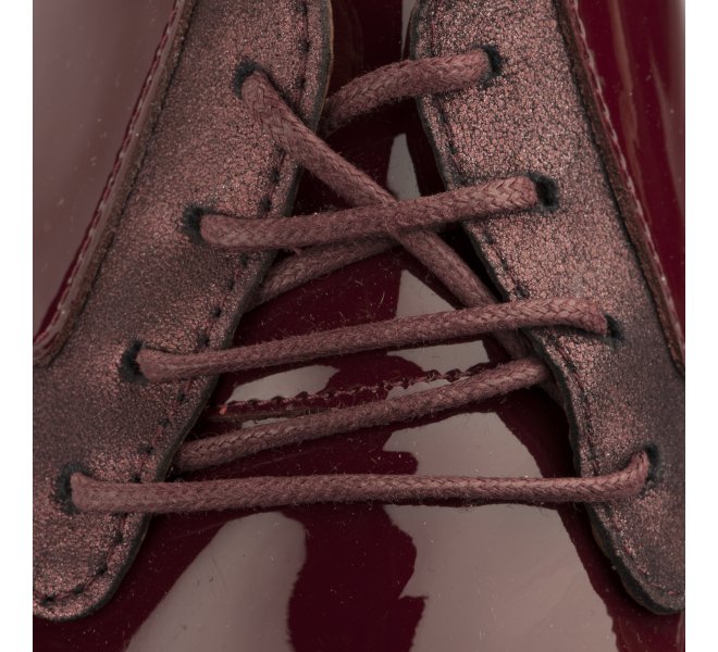 Chaussures à lacets fille - EMILIE KARSTON - Rouge bordeaux
