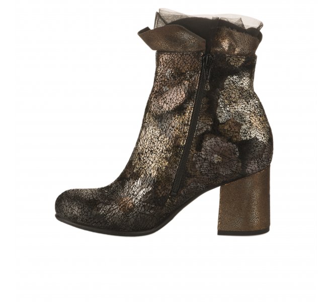 Boots fille - PAPUCEI - Dore mordore