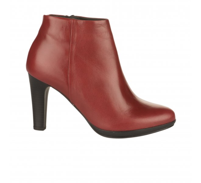 Boots fille - MIGLIO - Rouge