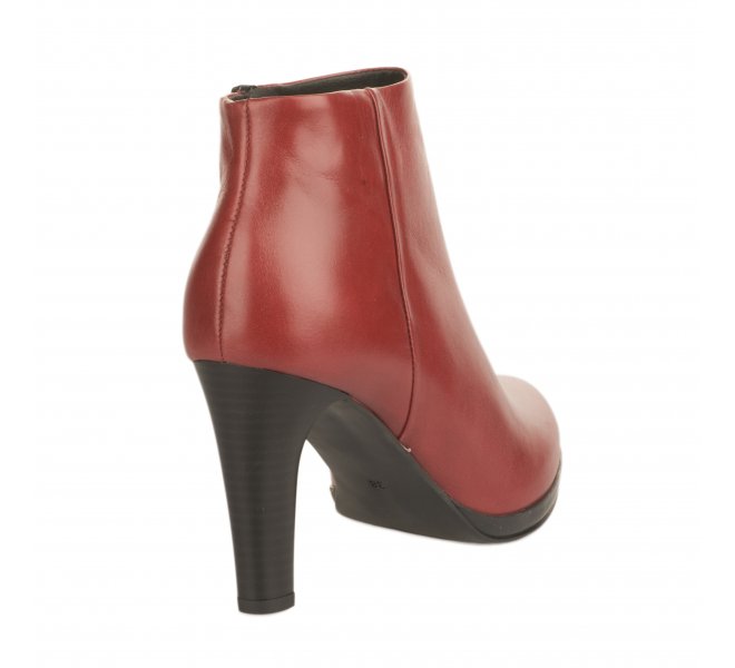 Boots fille - MIGLIO - Rouge