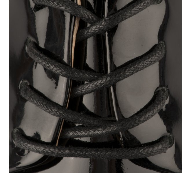 Chaussures à lacets fille - JB MARTIN - Noir verni