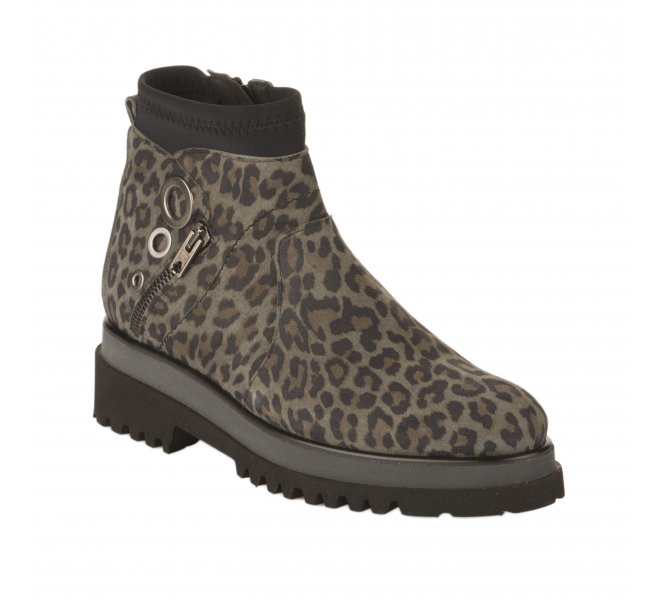 Boots fille - REGARD - Leopard