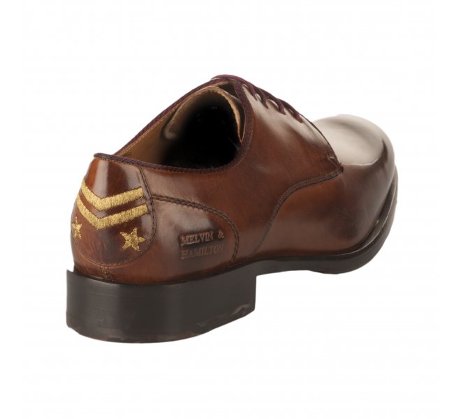 Chaussures à lacets garçon - MELVIN & HALMILTON - Marron