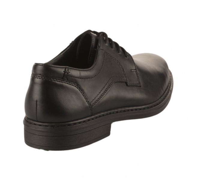 Chaussures à lacets garçon - RIEKER - Noir