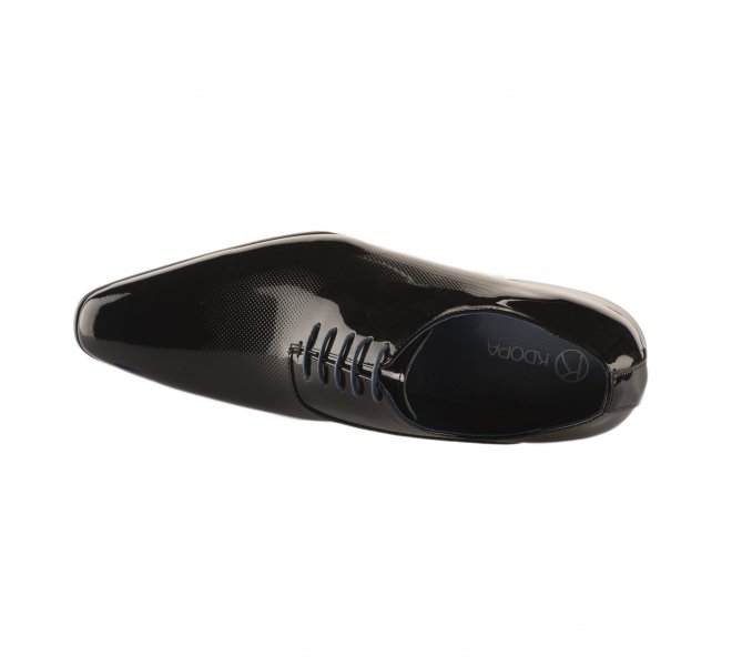 Chaussures à lacets garçon - KDOPA - Noir verni