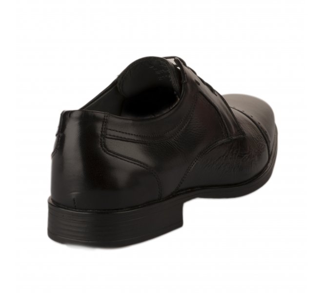 Chaussures à lacets garçon - FIRST COLLECTIVE - Noir