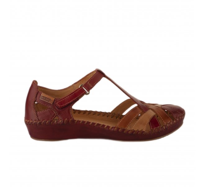 Chaussures de confort fille - PIKOLINOS - Rouge