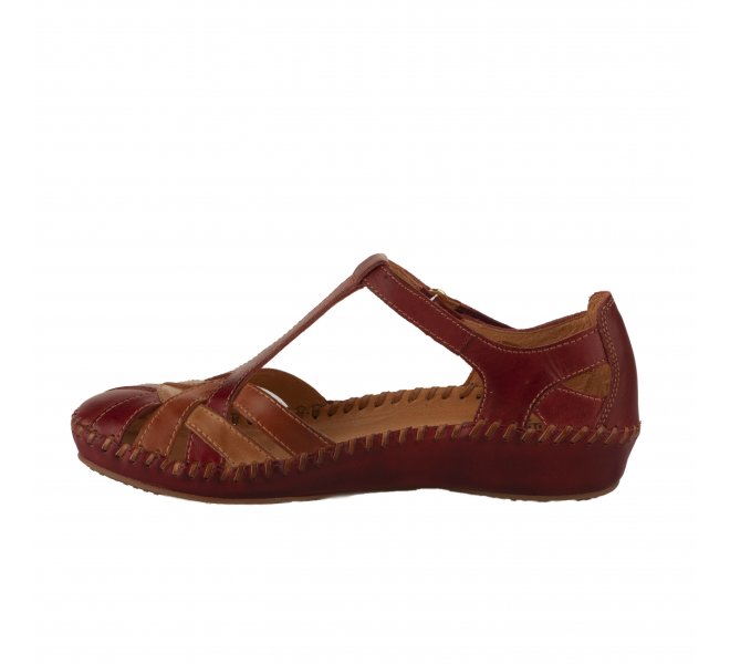 Chaussures de confort fille - PIKOLINOS - Rouge