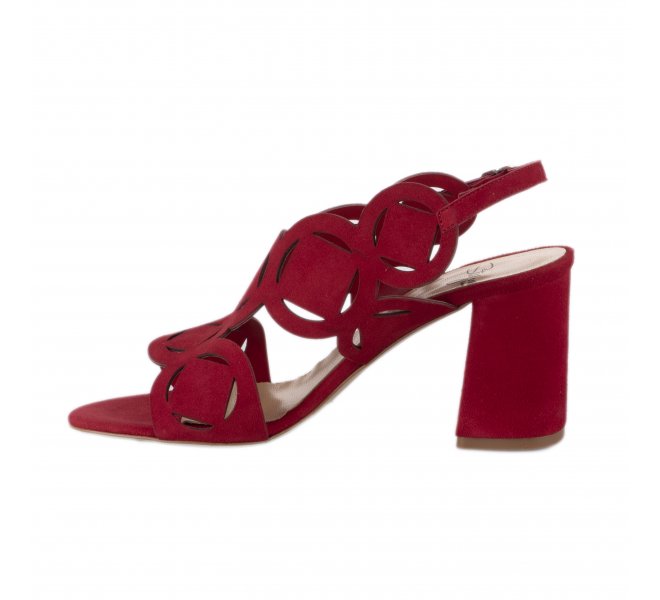 Nu pieds fille - STYME - Rouge