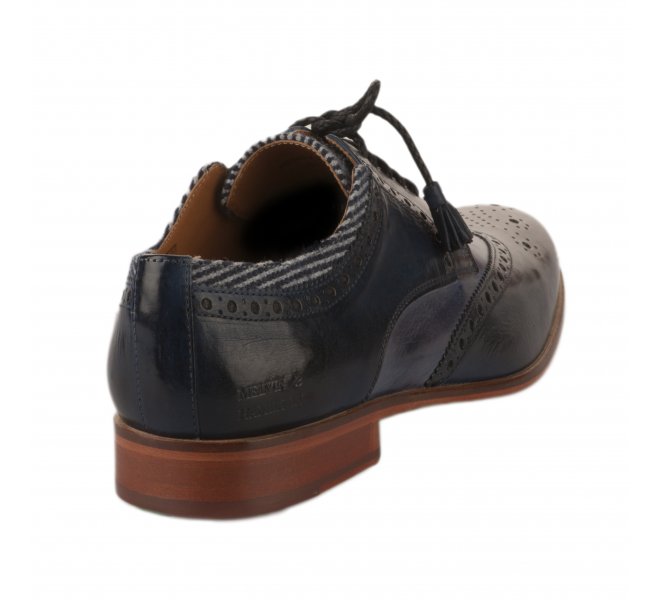 Chaussures à lacets garçon - MELVIN & HALMILTON - Bleu