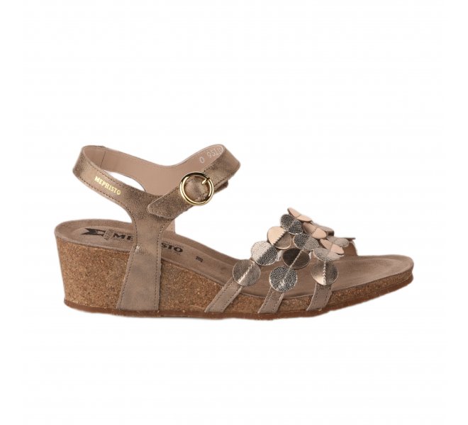 Nu pieds fille - MEPHISTO - Taupe