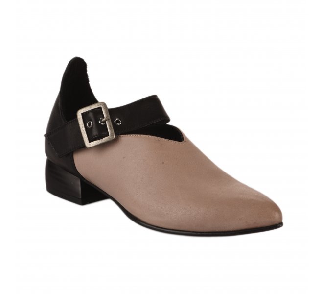 Ballerines fille - BUENO - Taupe