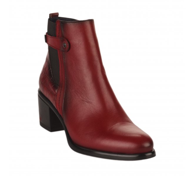 Boots fille - DORKING - Rouge