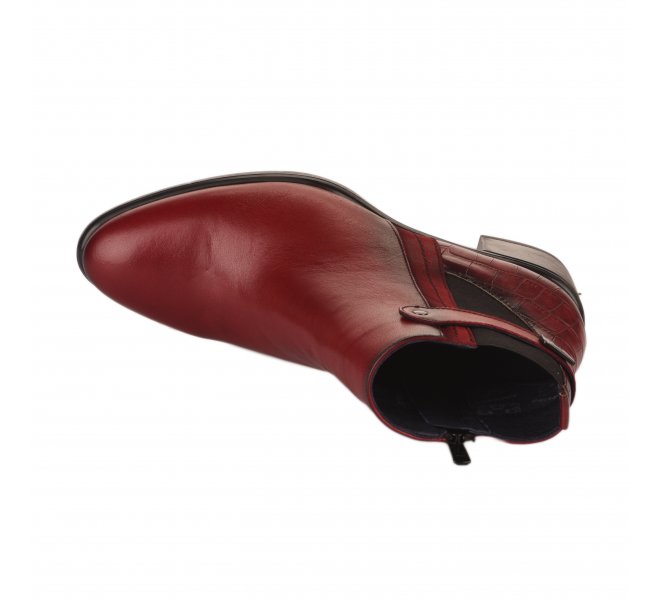 Boots fille - DORKING - Rouge
