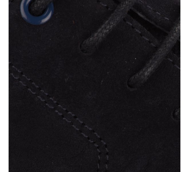 Chaussures à lacets garçon - FIRST COLLECTIVE - Bleu marine