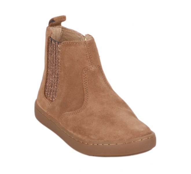Boots fille - SHOO POM - Camel