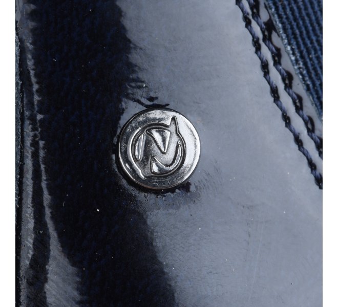 Boots fille - NATURINO - Bleu marine verni