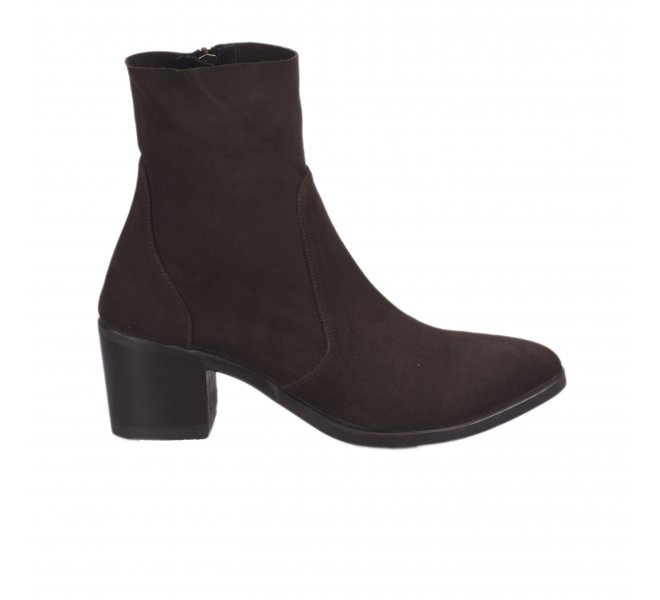 Boots fille - BUENO - Marron fonce