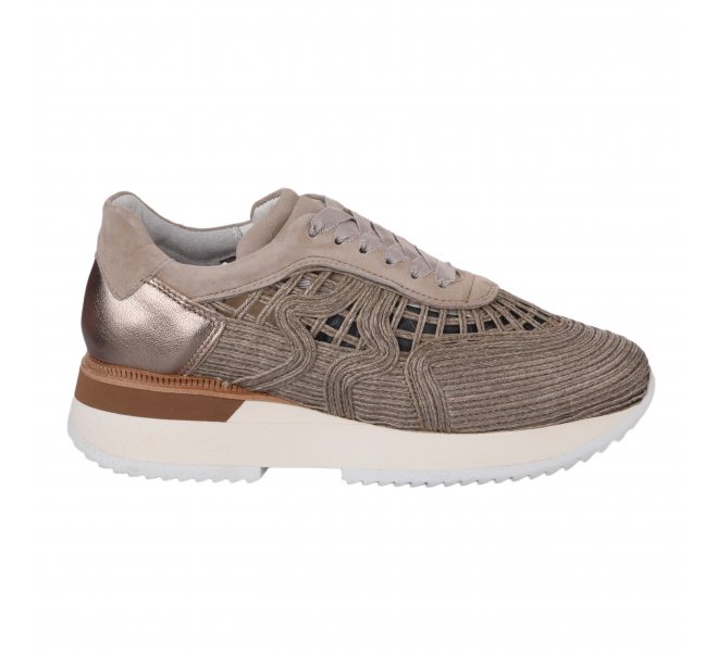 Baskets mode fille - ALPE - Taupe