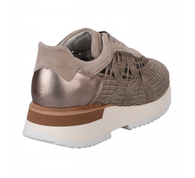 Baskets mode fille - ALPE - Taupe