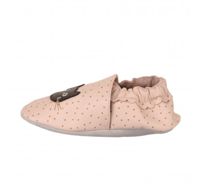 Chaussons fille - ROBEEZ - Rose