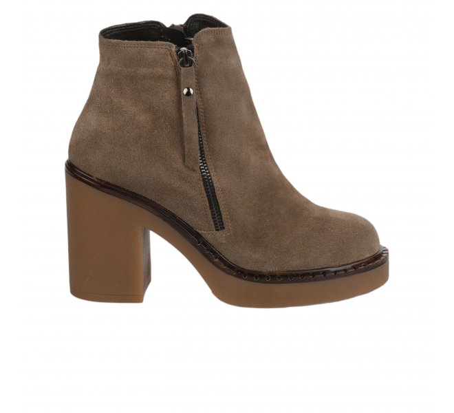 Boots fille - MIGLIO - Taupe