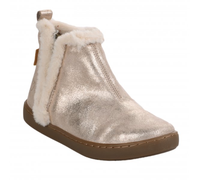 Boots fille - SHOO POM - Taupe