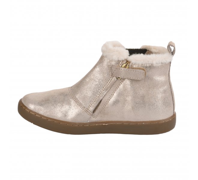 Boots fille - SHOO POM - Taupe