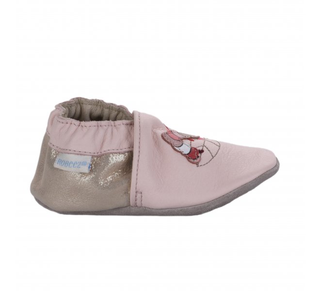 Chaussons Robeez rose fille - 913171 - 79215