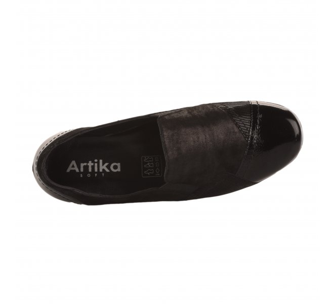 Chaussures de confort fille - ARTIKA - Noir