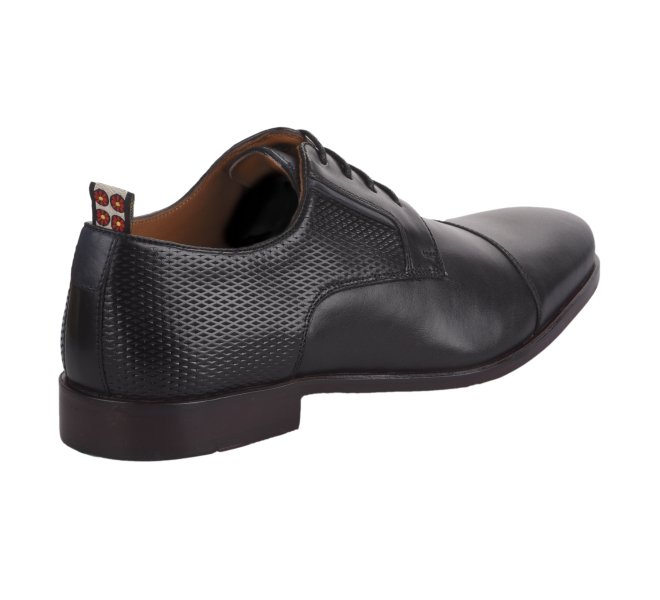 Chaussures à lacets garçon - PICASSO - Noir