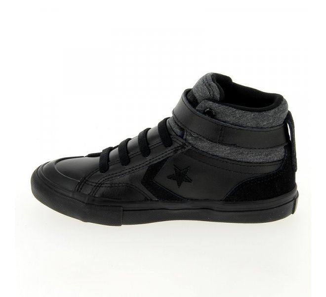 Chaussures Converse noir garçon - PRO BLASE Cuir NOIR - CM0564