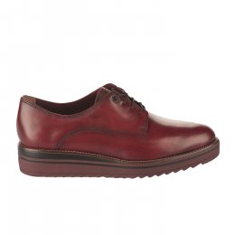 Chaussures à lacets fille - TAMARIS - Rouge