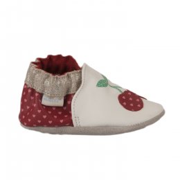 Chaussons fille - ROBEEZ - Rouge
