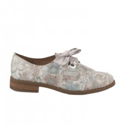 Chaussures à lacets fille - GEO REINO - Bleu gris