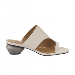 Mules fille - STYME - Blanc